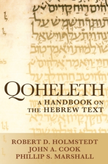 Image for Qoheleth : A Handbook on the Hebrew Text