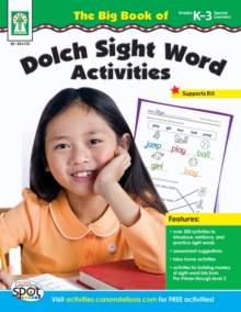 Image for The Big Book of Dolch Sight Word Activities, Grades K - 3