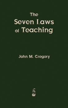 Image for The Seven Laws of Teaching