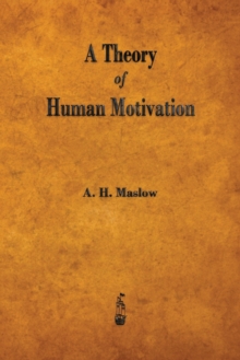 Image for A Theory of Human Motivation