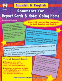 Image for Spanish & English comments for report cards & notes home
