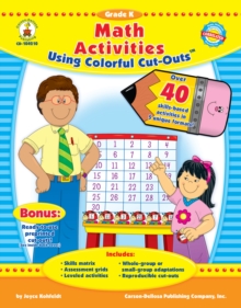 Image for Math Activities Using Colorful Cut-Outs&#x2122;, Grade K