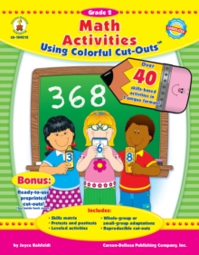 Image for Math Activities Using Colorful Cut-Outs&#x2122;, Grade 2