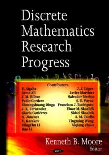 Discrete Mathematics Research Progress