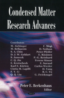 Image for Condensed Matter Research Advances