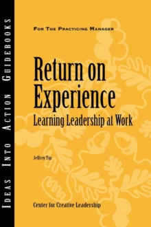 Image for Return on Experience