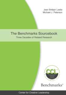 Image for Benchmarks Sourcebook: Three Decades of Related Research