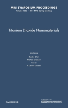 Image for Titanium Dioxide Nanomaterials: Volume 1352