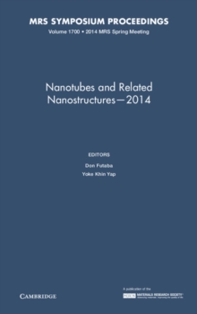 Image for Nanotubes and Related Nanostructures 2014: Volume 1700