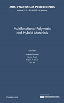 Image for Multifunctional Polymeric and Hybrid Materials: Volume 1718