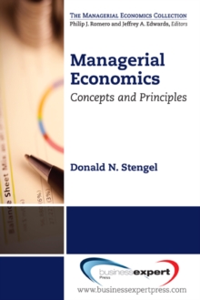 Image for Managerial economics: concepts and principles