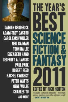 Image for The Year's Best Science Fiction & Fantasy 2011 Edition