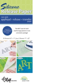 Silicone Release Paper: Non-Stick Applique * Release * Transfer Paper