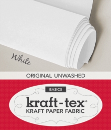 kraft-tex (TM) Basics Roll, White: Kraft Paper Fabric