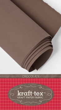 kraft-tex (R) Basics Roll, Chocolate: Kraft Paper Fabric
