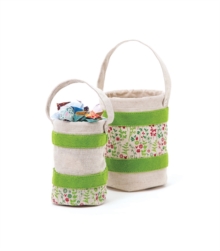Image for Snippet Catchers : 2 Fabric Buckets for Your Scraps, Bits & Threads
