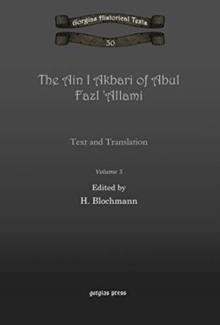 Ain I Akbari of Abul Fazl 'Allami (Vol 5)