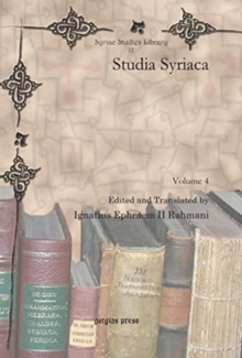 Image for Studia Syriaca (Vol 4)
