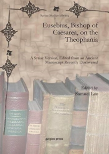Image for Eusebius, Bishop of Caesarea, on the Theophania