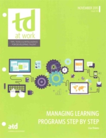 Managing Learning Programs
