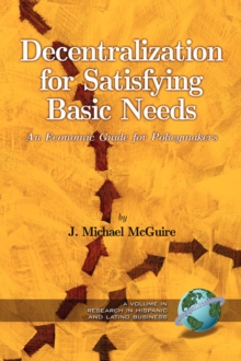 Image for Decentralization for Satisfying Basic Needs - 1st Edition