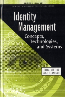Image for Identity Management: Concepts, Technologies, and Systems
