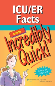 Image for ICU/ER facts made incredibly quick!