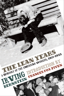 Image for The lean years  : a history of the American worker, 1920-1933