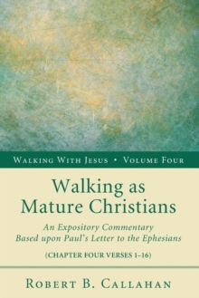 Image for Walking as Mature Christians