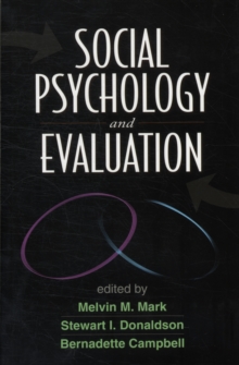 Image for Social Psychology and Evaluation
