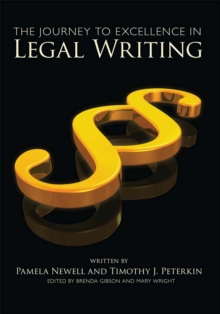Image for The Journey to Excellence in Legal Writing