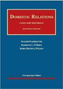 Image for Cases and Materials on Domestic Relations