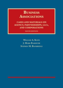 Image for Business Associations, Cases and Materials on Agency, Partnerships, and Corporations