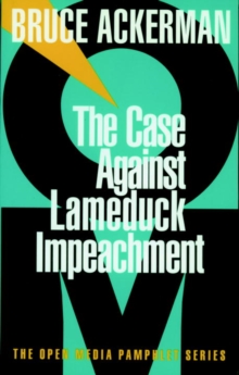 Image for The case against lameduck impeachment