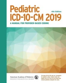 Image for Pediatric ICD-10-CM 2019: A Manual for Provider-Based Coding