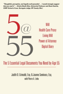 Image for 5@55: The 5 Essential Legal Documents You Need by Age 55