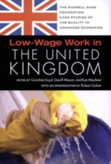 Image for Low-wage work in the United Kingdom