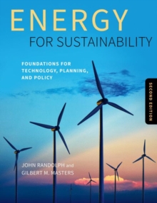 Image for Energy for Sustainability, Second Edition