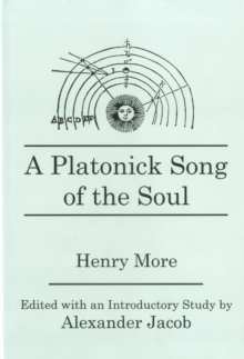 Image for A Platonick Song of the Soul