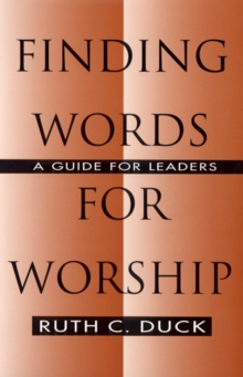 Image for Finding Words for Worship: A Guide for Leaders