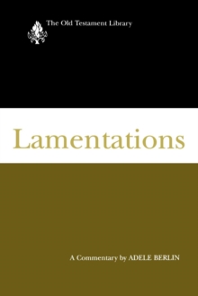 Image for Lamentations: A Commentary