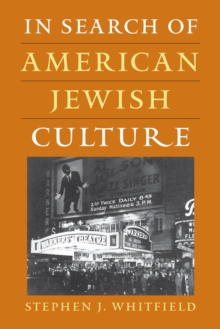 Image for In Search of American Jewish Culture