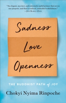 Image for Sadness, Love, Openness : The Buddhist Path of Joy