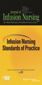 Image for Infusion Nursing Standards of Practice (2011)