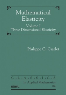 Image for Mathematical Elasticity, Volume I