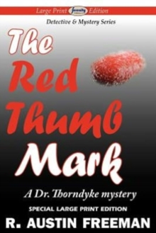 Image for The Red Thumb Mark (Large Print Edition)