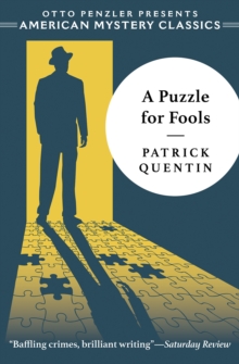Image for A Puzzle for Fools : A Peter Duluth Mystery