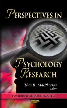 Image for Perspectives in Psychology Research