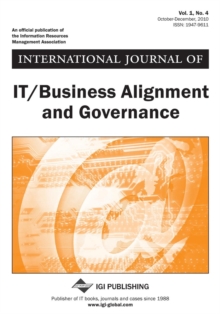 Image for International Journal of It/Business Alignment and Governance (Vol. 1, No. 4)