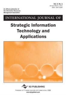Image for International Journal of Strategic Information Technology and Applications (Vol. 2, No. 1)
